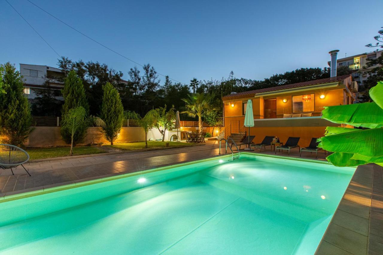Rea'S Sea House Villa Kato Galatas Exteriör bild